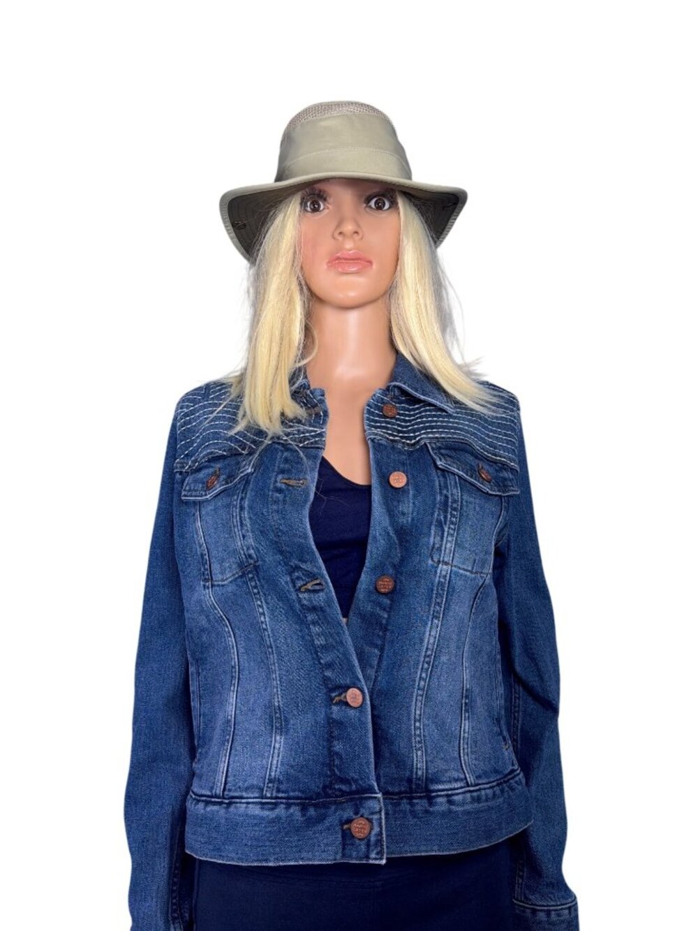Tilley LTM3 AIRFLO Sun Hat 6 7/8 55cm Small Light Stone MSRP$99 - Picture 11 of 17